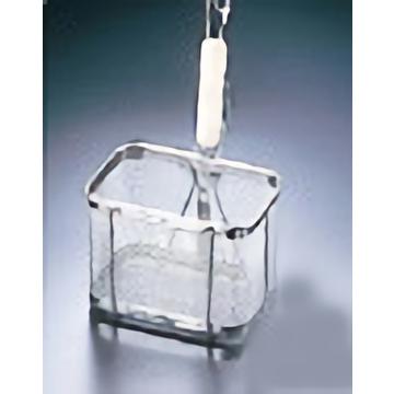 18-8木柄角型うどんてぼ 横型