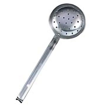 IKD18-8抗菌レードル柄お玉 穴明