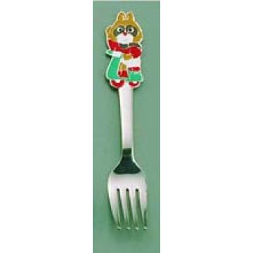 お子様フォーク たぬきさん