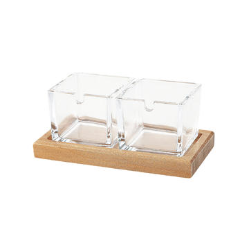 ガラス薬味入れ No.672