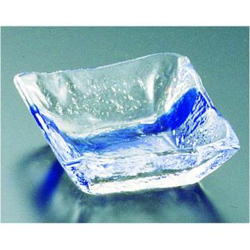 硝子和食器 一筆6 角鉢(小)