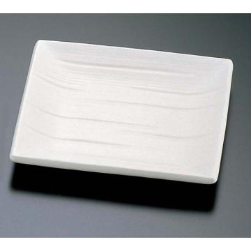 ソニック白 角小皿