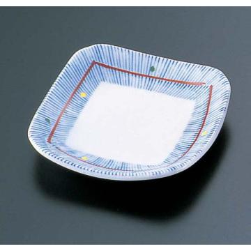 錦京十草3.5角皿