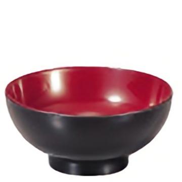 3.8寸汁椀 黒内朱