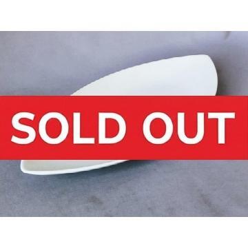 【アウトレット品】ルナホワイト 舟型トレー(小)