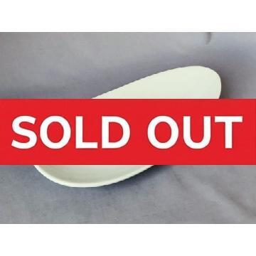 【アウトレット品】ルナホワイト 羽根型トレー(大)