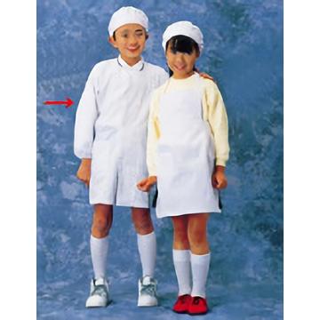 学童給食衣(ホワイト)ダブルSKV359