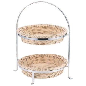 SW 2段籐カゴスタンド