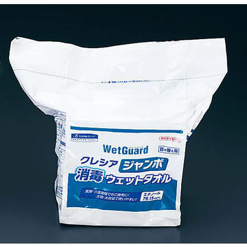 クレシア ジャンボ消毒ウェットタオル