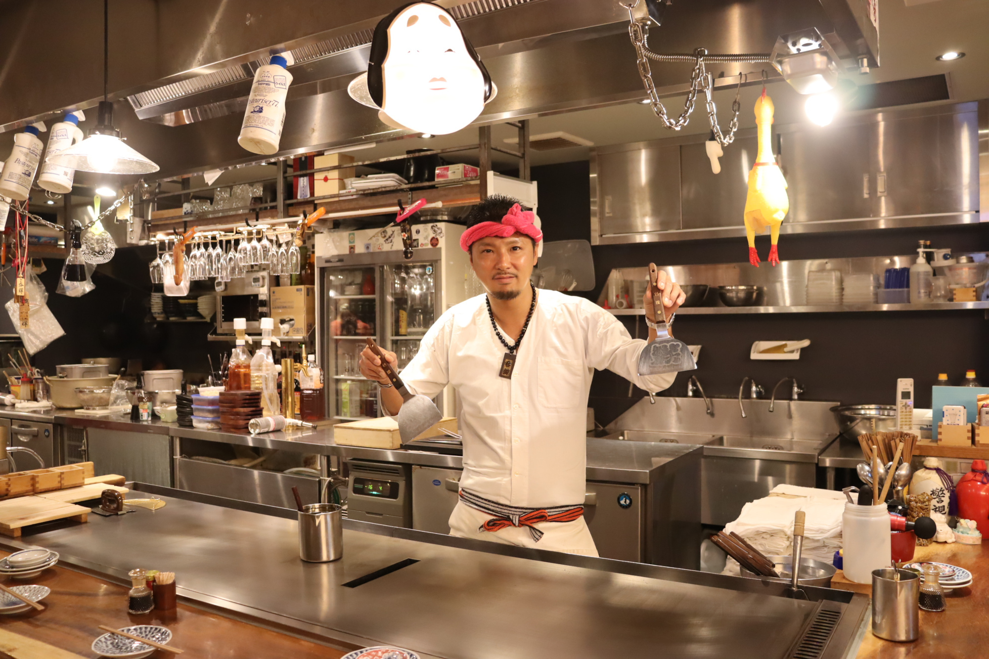 飲食店　鉄板焼き台　8万値下げしました！ 月商750万円売る南阿佐ケ谷の鉄板酒場『呑輝』。繁盛の秘訣は“お祭り