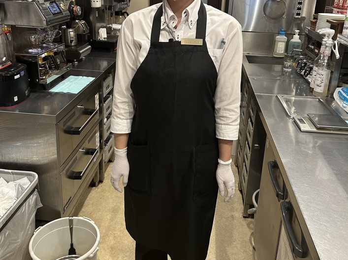 高倉町珈琲 宇都宮店の制服