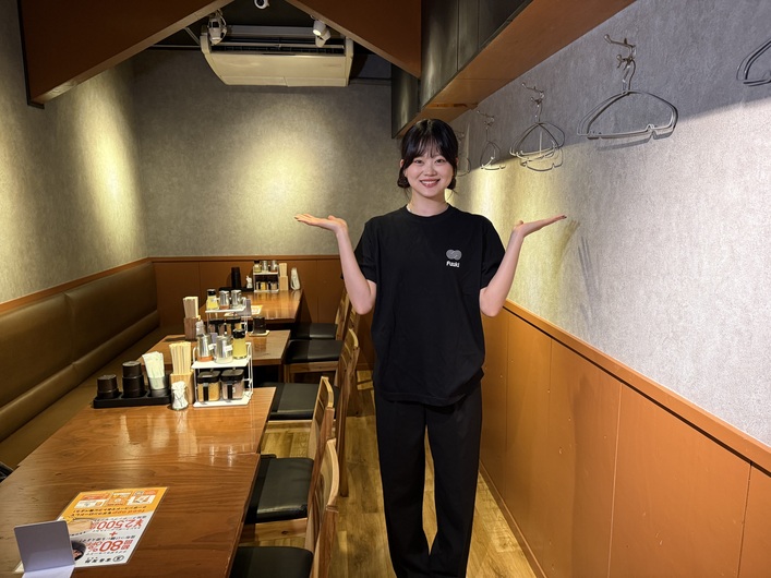 富喜製麺研究所 五反田店の制服