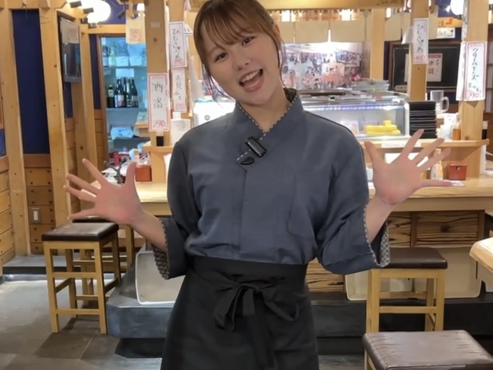 立ち寿司横丁 新宿西口の制服