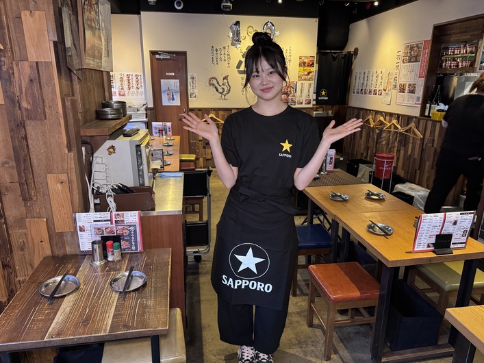 若どり屋 神田淡路町店の制服