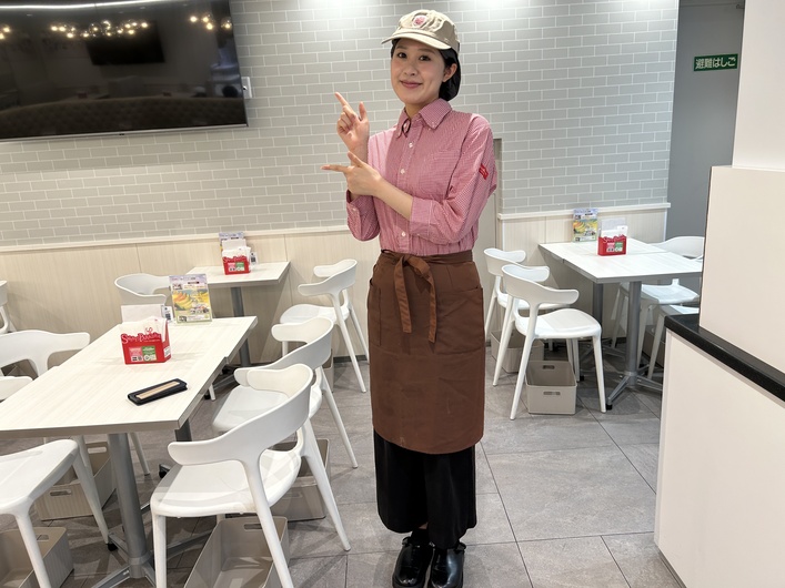 スイーツパラダイス 横浜ビブレ店の制服