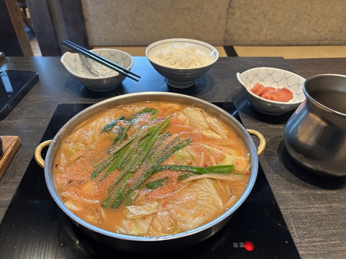 博多もつ鍋焼酎酒場もつ福 丸の内店のまかない
