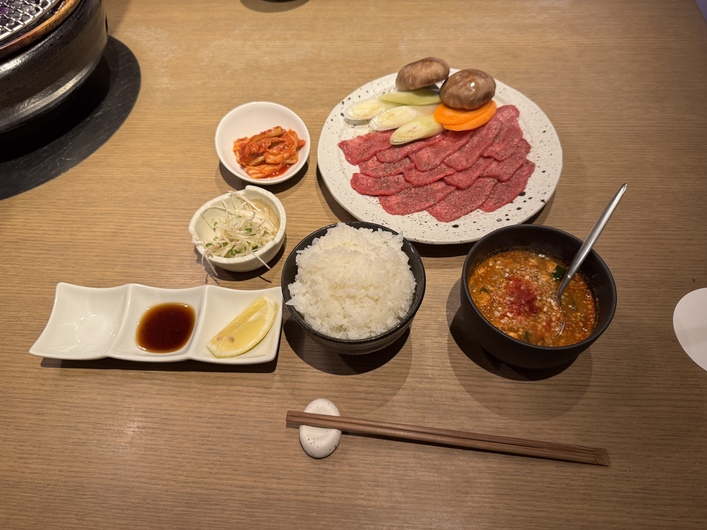 焼肉白炭のまかない