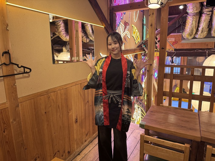 食道楽 神楽坂店の制服
