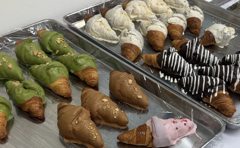 100日だけのチョコクロワッサン by TonyBake 築地店のまかない