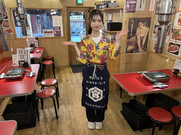 大衆ホルモン肉力屋　門前仲町店の制服