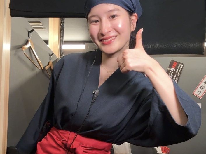 かにざんまい 溝の口店の制服