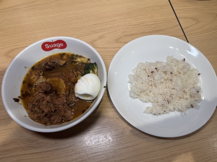 北海道スープカレーSuage渋谷店のまかない