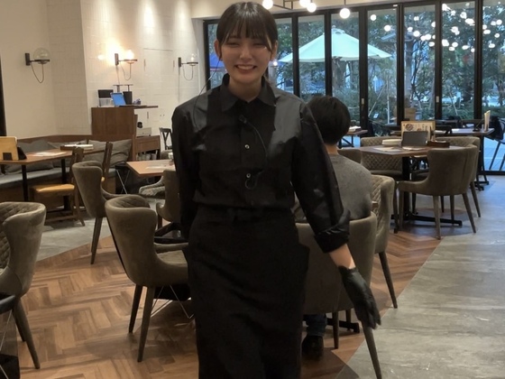 オールブラックがかっこいい🖤
インカムもつけたよ！