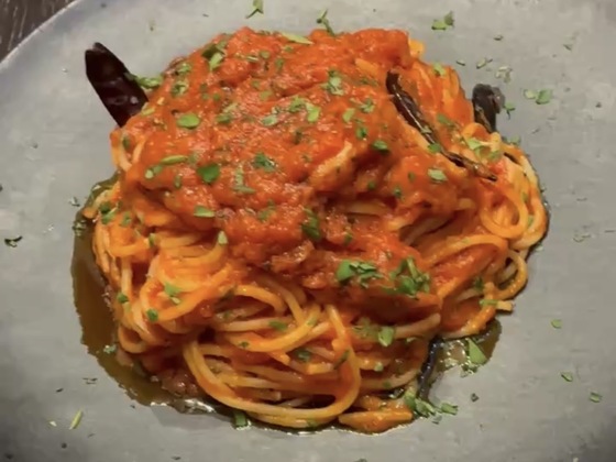 まかないはパスタ🍝絶品パスタが食べれるなんて最高すぎる😻🩷