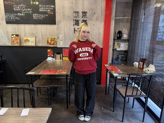 東京海老トマト　早稲田の制服画像