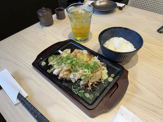 鉄板串焼き鉄子のまかない画像