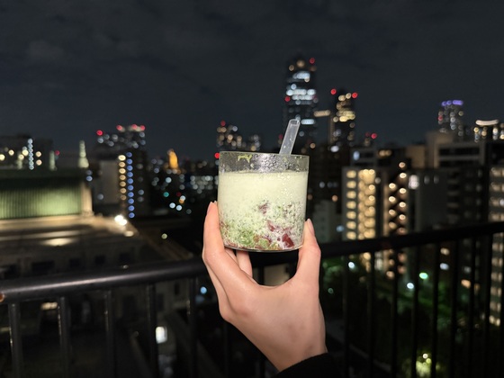 まかないはないけど、抹茶ラテとか好きなドリンクが飲めるよ💗
ベランダからの景色を見て黄昏ながらお茶するの最高すぎた🫣