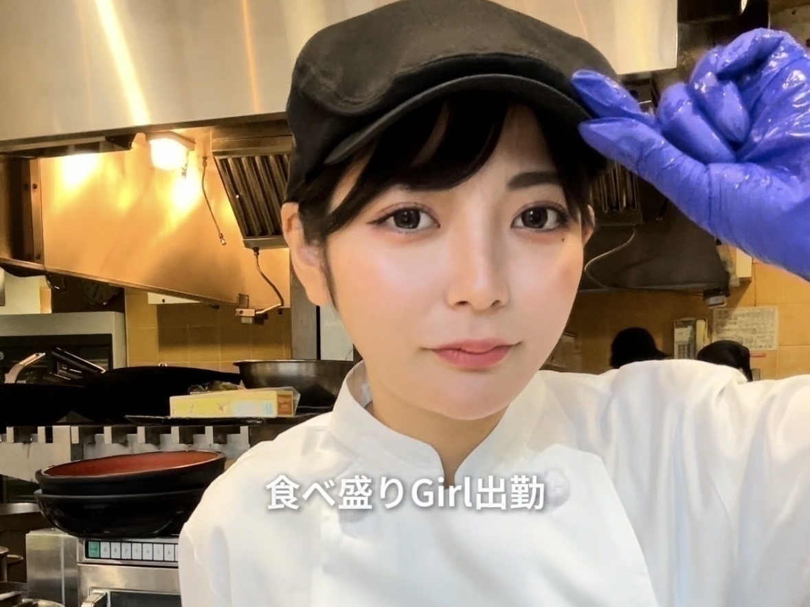 まかないブッフェをわんぱく食いする女のvlog