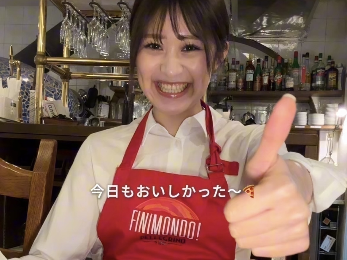 アイスティー飲み放題のイタリアン『ピッツェリア ブガンヴィッレ 広尾』バイトvlog