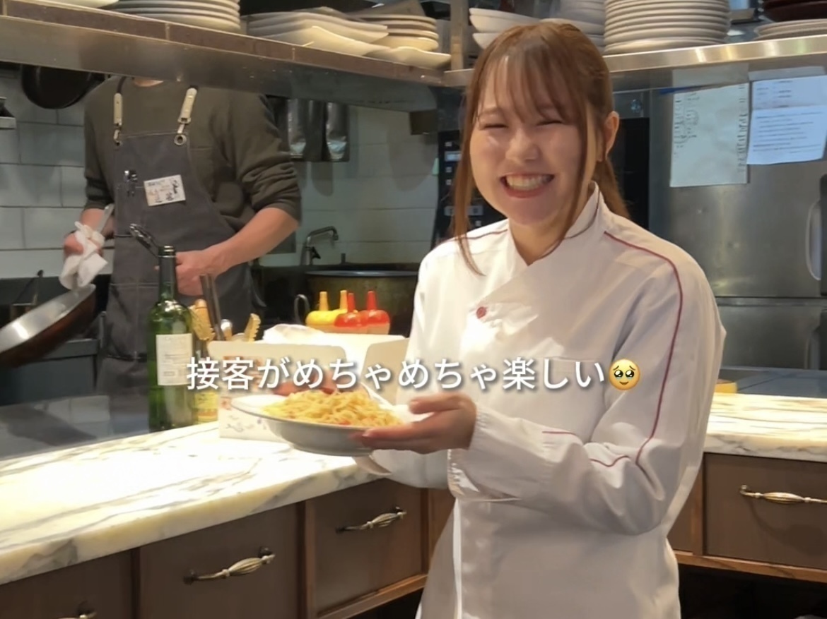 三越前駅すぐのイタリアン「酒場302」のバイトの1日