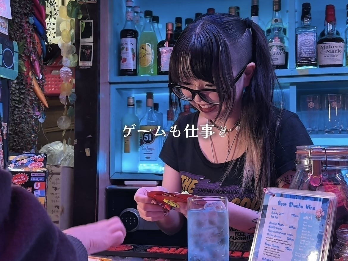 『あでぃくしょん』で働く可愛すぎる私の癖強バイトvlog