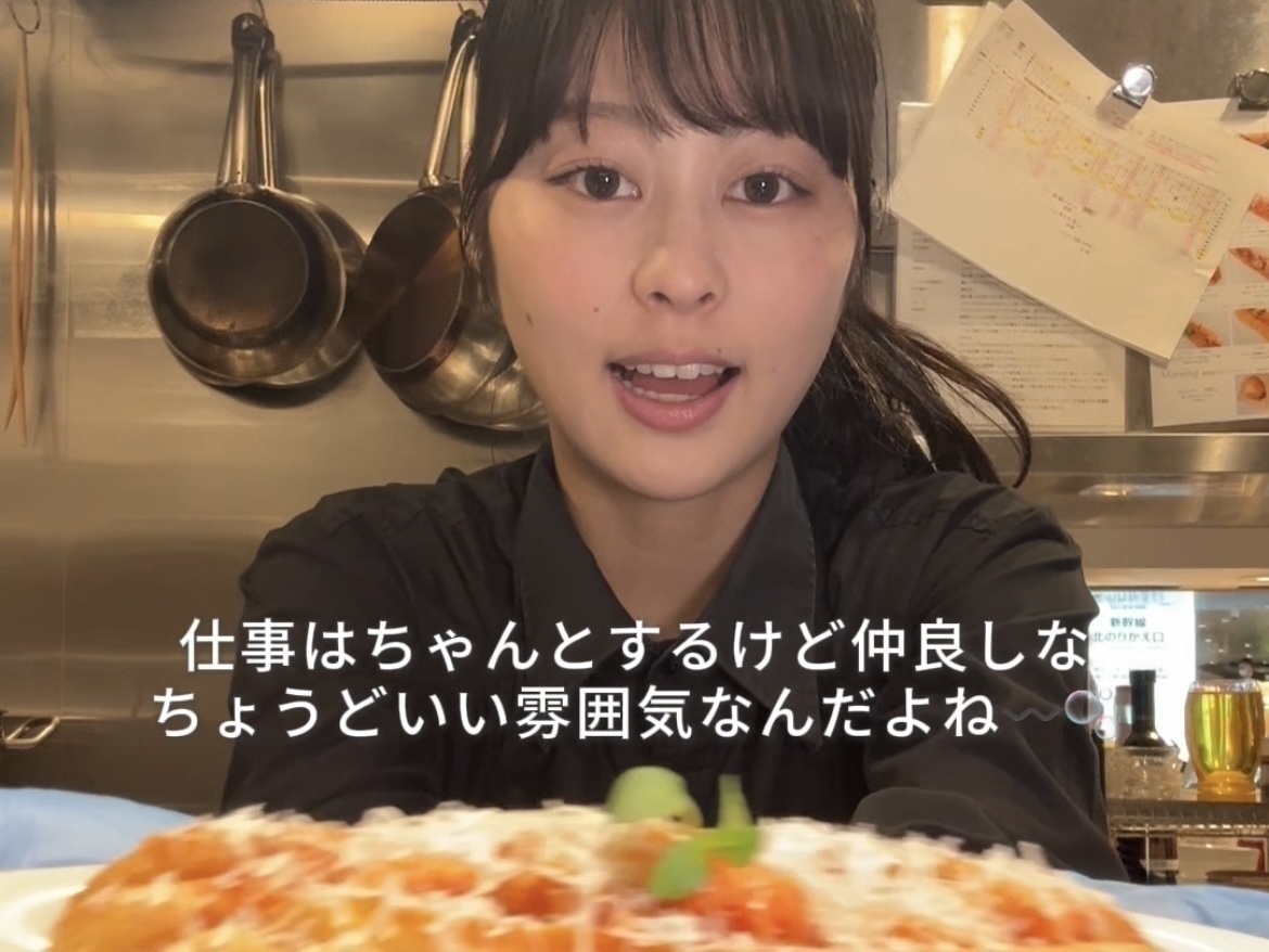 東京駅直結カフェの「TOKYO PANINO AROMAFRESCA」で働くフリーターvlog