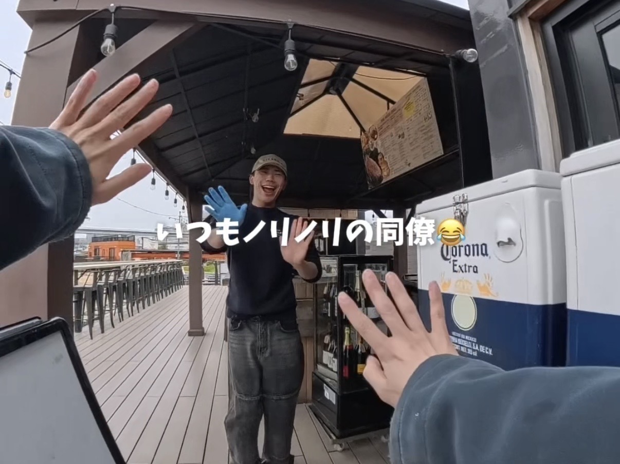 屋外レストラン『CITABRIA BAYPARK GRILL & BAR』のスタッフが見てる世界
