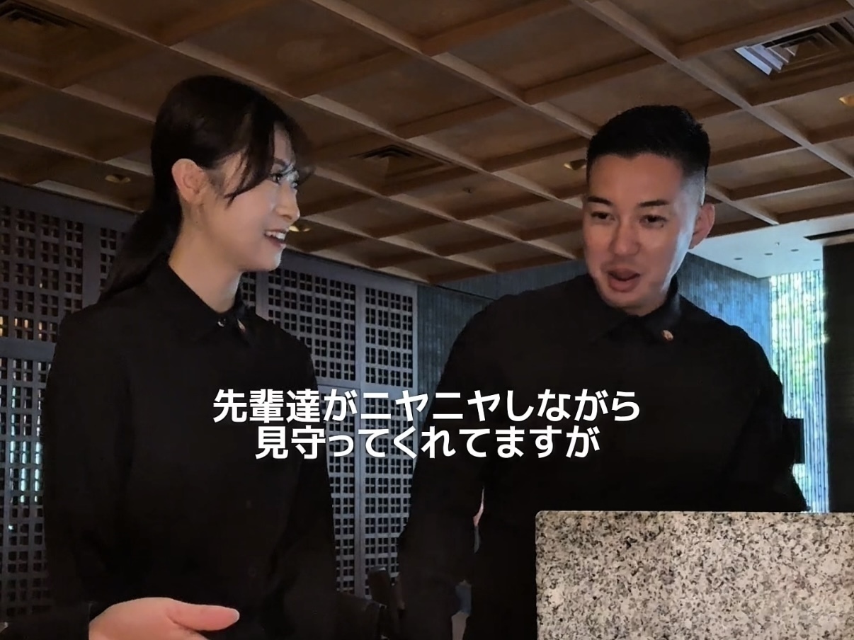 『NOBU TOKYO 』のホールvlog 
