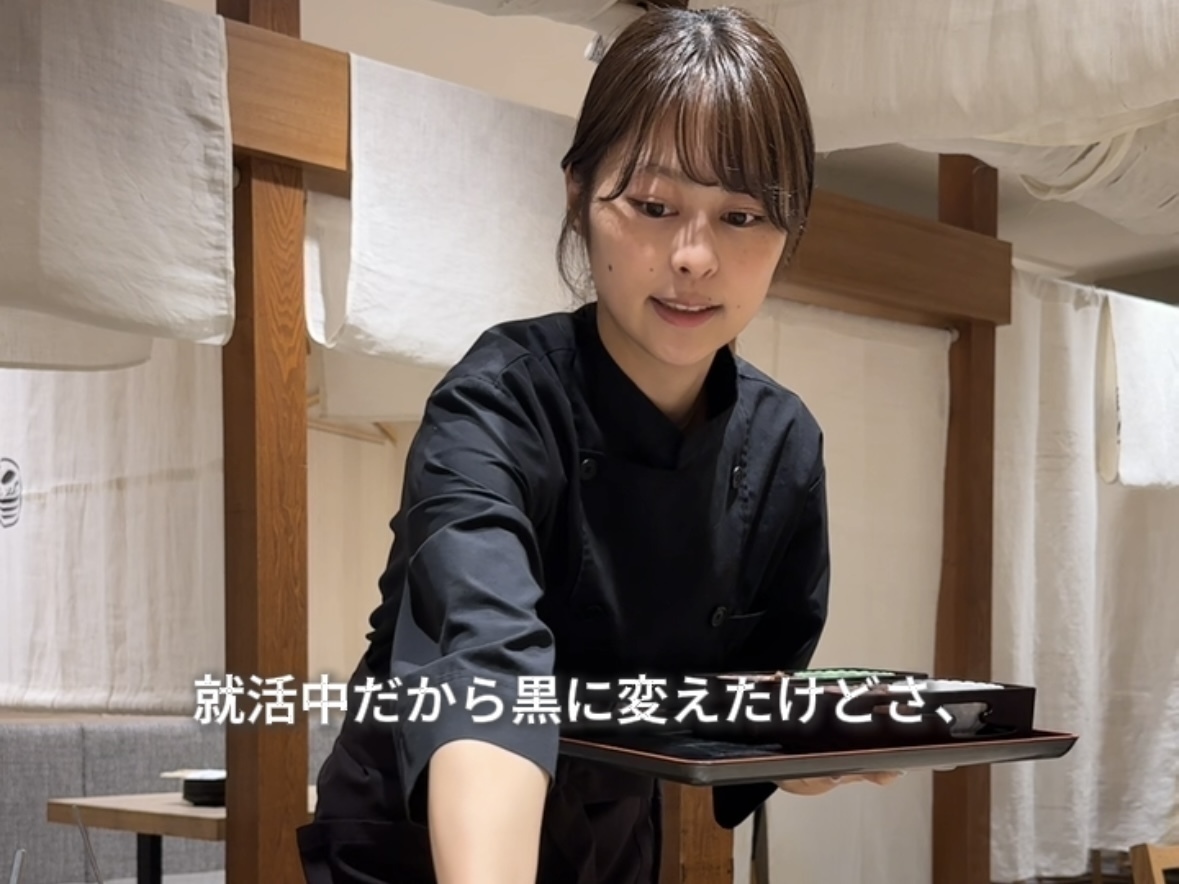 寿司居酒屋でバイトする令和ギャルvlog