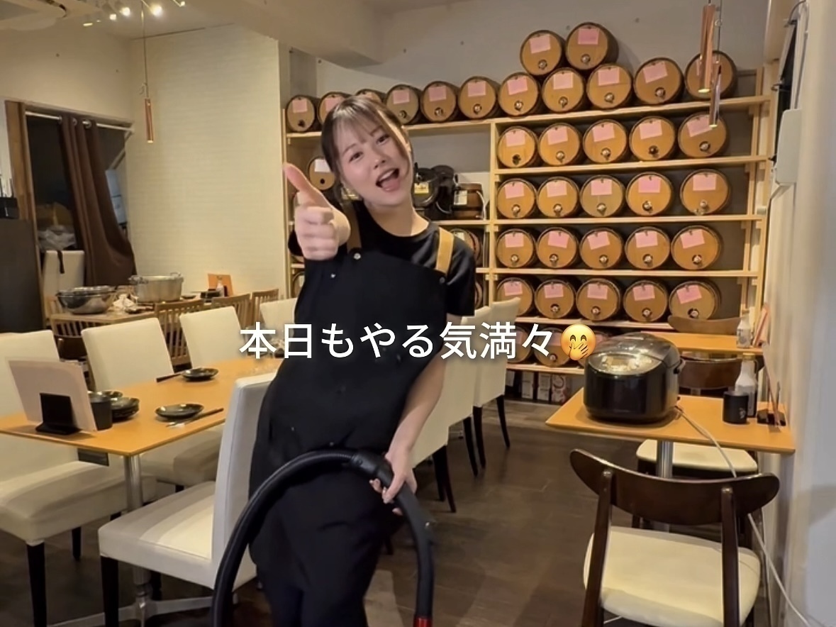 3時間だけ稼ぐ『和牛と樽ワイン バレル』のキッチンバイトvlog