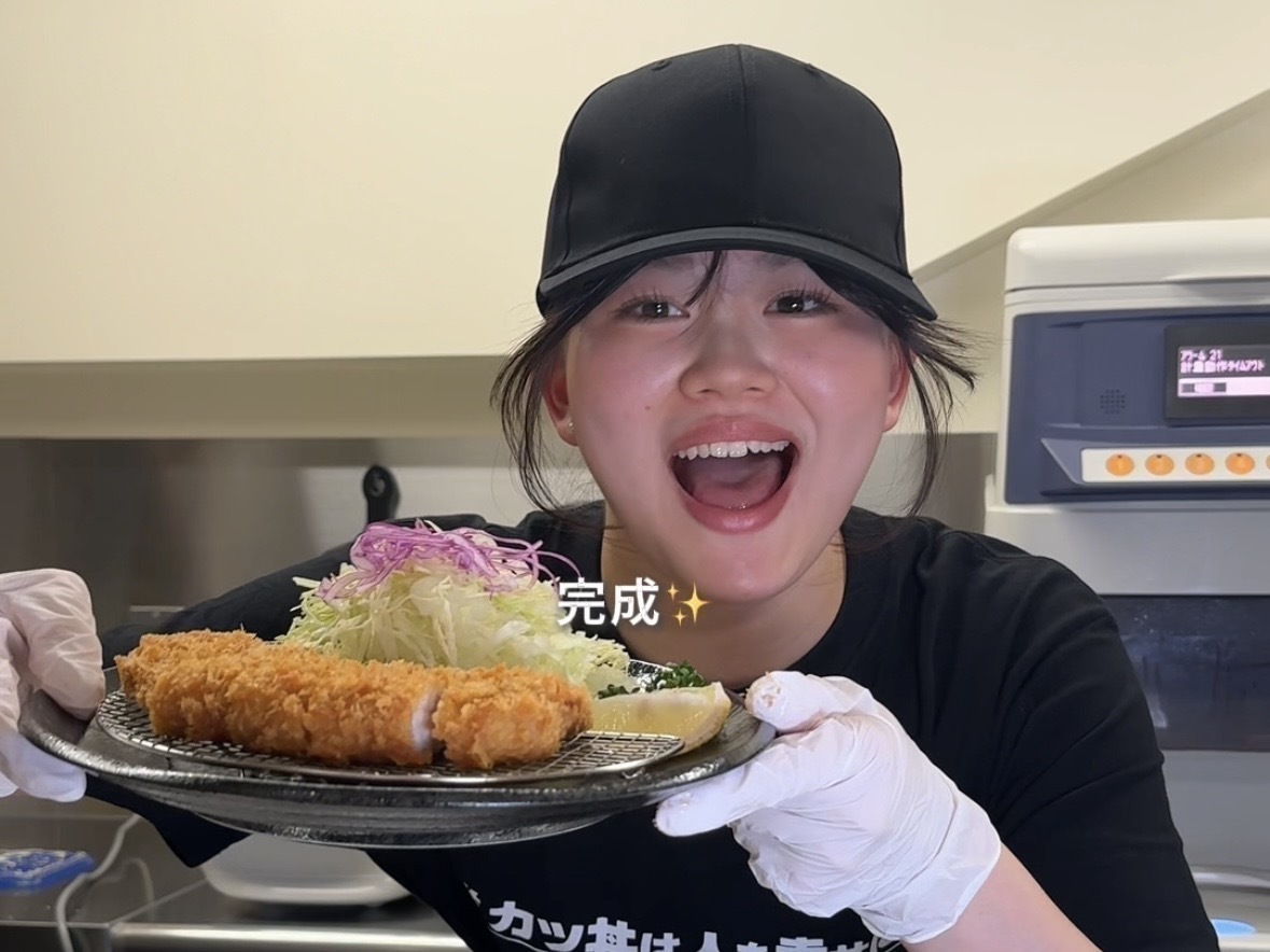 とじないカツ丼屋『#カツ丼は人を幸せにする』で人を幸せにするオープニングvlog