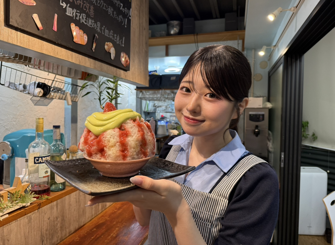 『Parlor Vinefru 銀座』でバイトするかき氷オタクのvlog