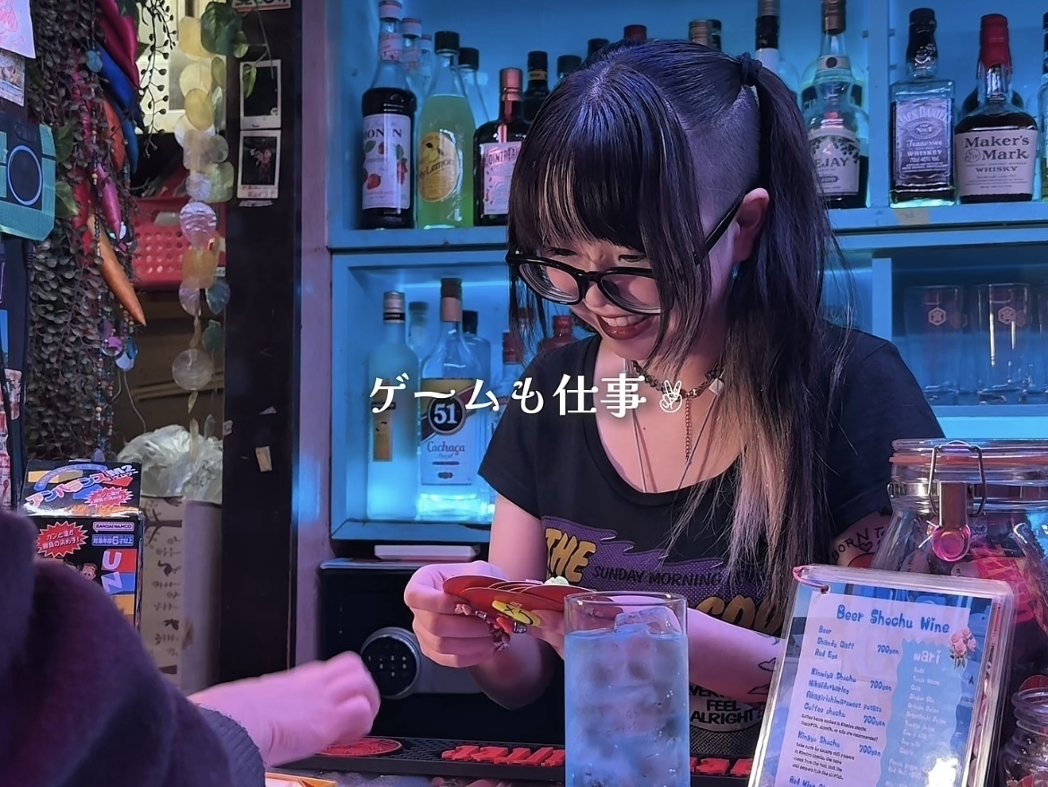 『あでぃくしょん』で働く可愛すぎる私の癖強バイトvlog