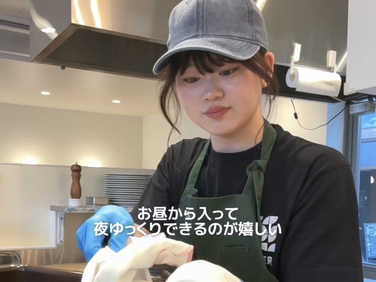 ガレット屋さん『CREPE by SIDER』でバイト初めたんだけど