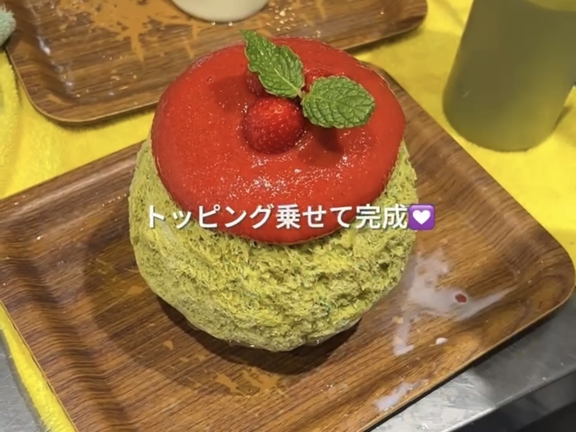 大人気かき氷店「氷屋ぴぃす」のバイトvlog