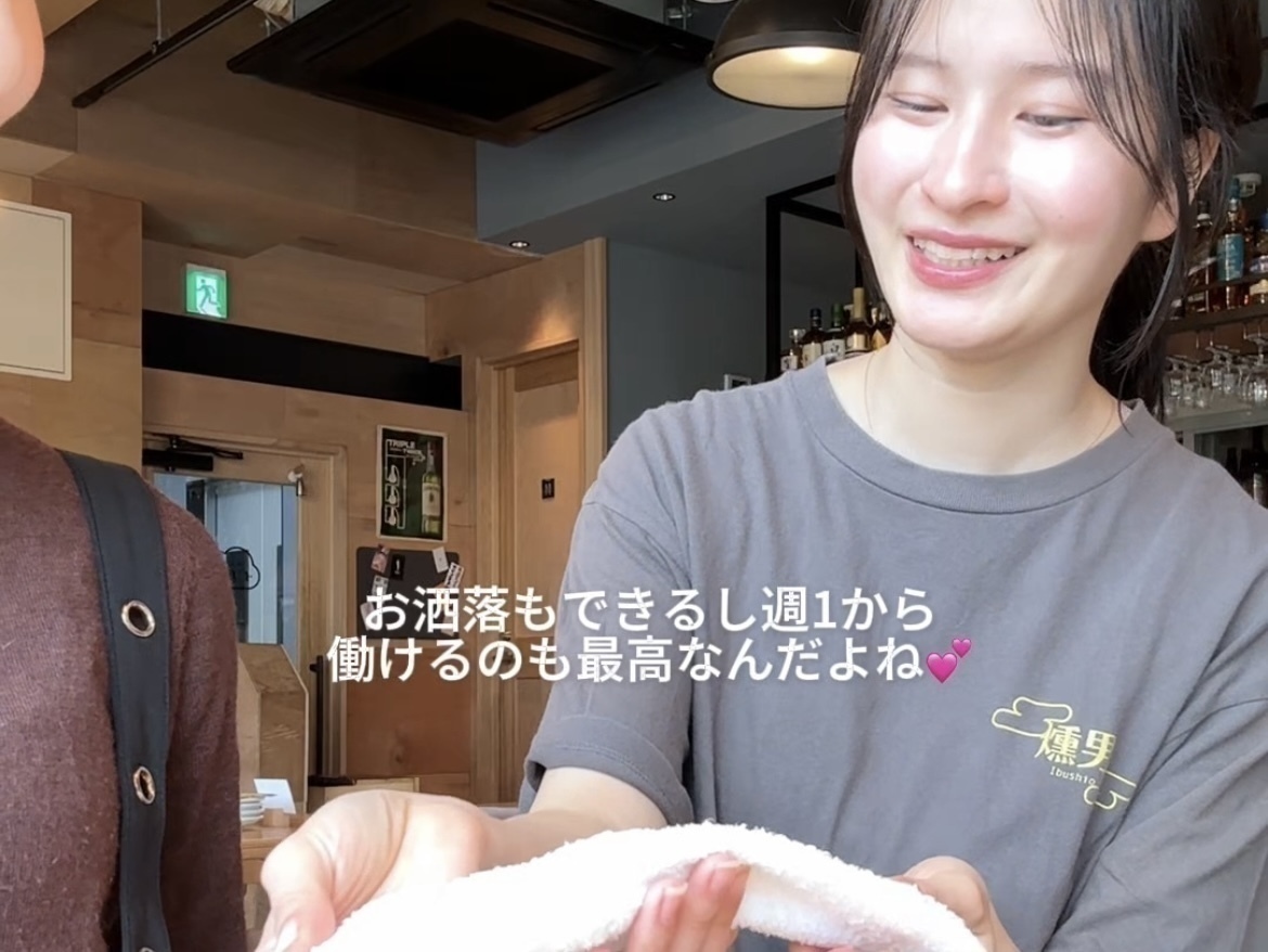 新橋にあるおしゃれバル『燻製×ハイボール ニューイブシオ』のバイトの1日