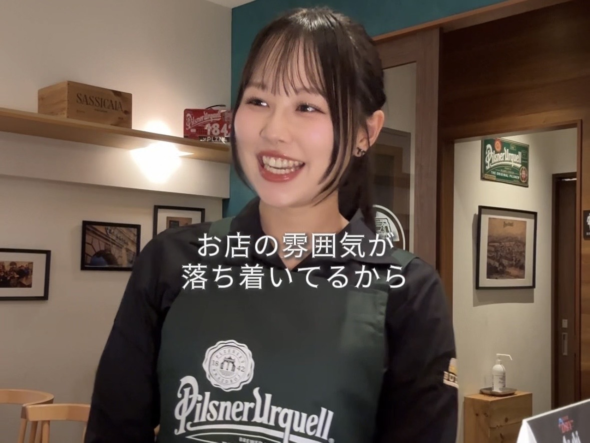 『BULVÁR TOKYO』でちゃんと注げるようになるまで、1年はかかるらしいけど...