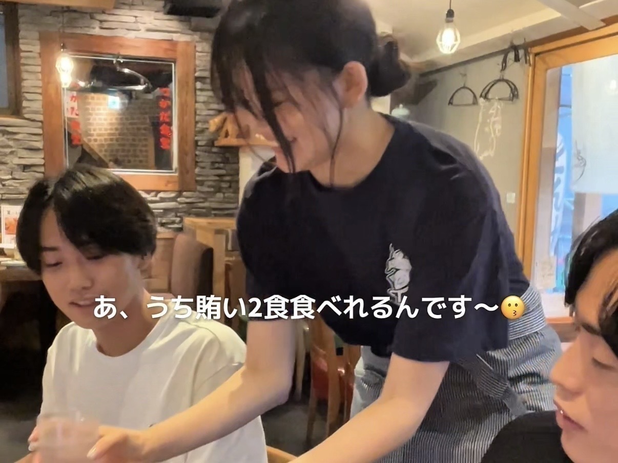 『つかだ食堂』のバイトvlog