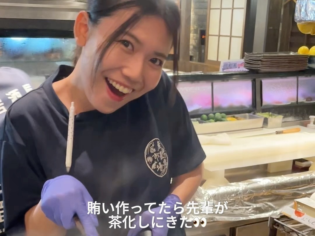 まかない3食付きバイトで働くvlog