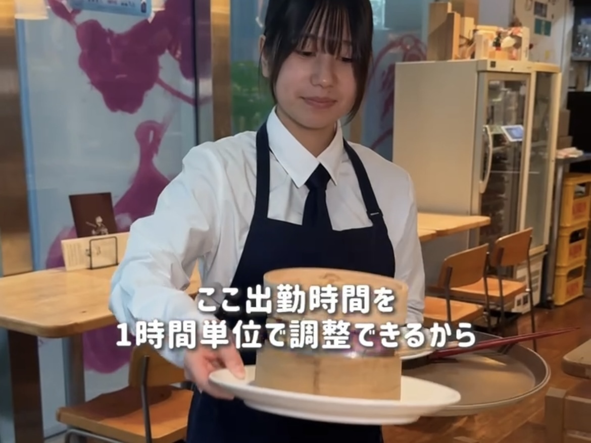 蒸し料理専門店『mus mus』でバイトする女のvlog